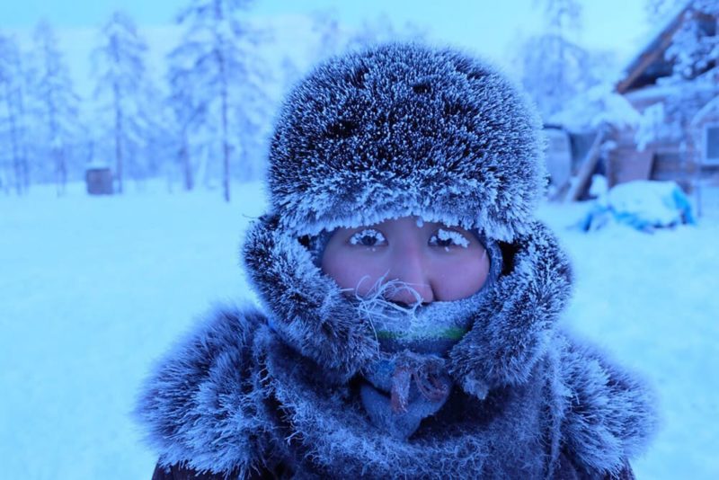 Что носят в Якутске зимой