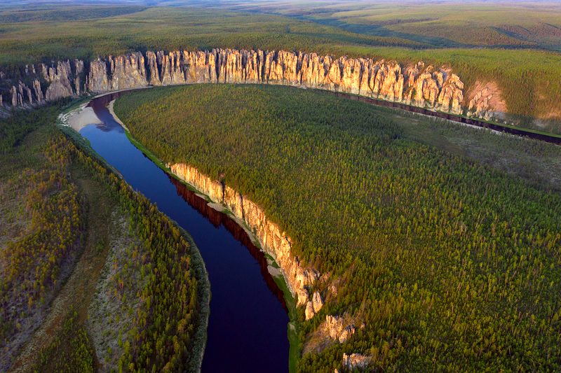 Река Синяя в Якутии