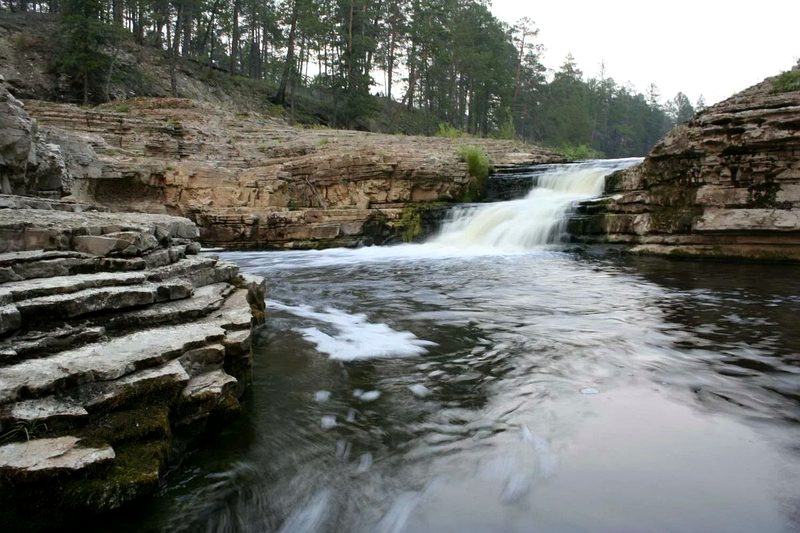 Водопад Курулуур